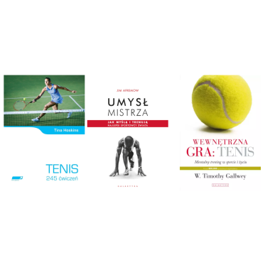 Zestaw „Gram świadomie” – 3 książki dla tenisisty